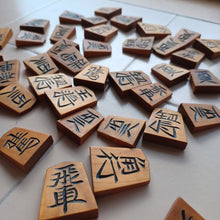 Load image into Gallery viewer, #C329 - Fancy Shogi Pieces - Vintage