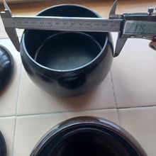 Load image into Gallery viewer, #C357 - Mystery Shell Set - Size 32 Go Stones and Go Bowls Set - Slate & Shell - Lacquered Bowls