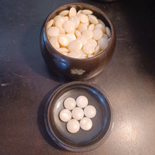 Load image into Gallery viewer, #C357 - Mystery Shell Set - Size 32 Go Stones and Go Bowls Set - Slate & Shell - Lacquered Bowls