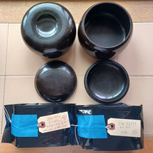 Load image into Gallery viewer, #C357 - Mystery Shell Set - Size 32 Go Stones and Go Bowls Set - Slate & Shell - Lacquered Bowls
