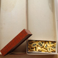 Load image into Gallery viewer, #C355 - Shogi Set - Vintage Folding Board and pieces
