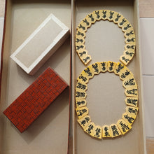 Load image into Gallery viewer, #C355 - Shogi Set - Vintage Folding Board and pieces