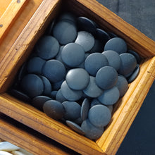 Load image into Gallery viewer, #C368 - Size 20 Slate and Shell Go Stones (Japanese) and Go Boxes Set - Suwabute