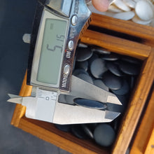 Load image into Gallery viewer, #C368 - Size 20 Slate and Shell Go Stones (Japanese) and Go Boxes Set - Suwabute