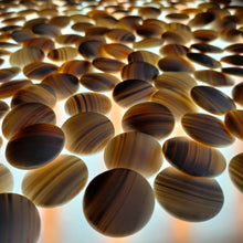 Load image into Gallery viewer, #C368 - Size 20 Slate and Shell Go Stones (Japanese) and Go Boxes Set - Suwabute