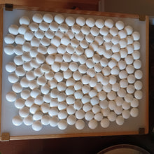 Load image into Gallery viewer, #C371 - Size 34 Go Stones (Slate and Clamshell) and Go Bowls (Mulberry / Cherry) Set