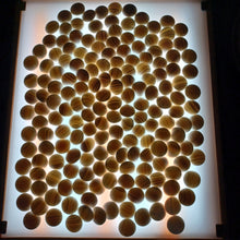 Load image into Gallery viewer, #C378 - Size 31 Go Stones (Slate and Snow-grade Clamshell) and Go Bowls (Quince) Set