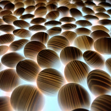 Load image into Gallery viewer, #C378 - Size 31 Go Stones (Slate and Snow-grade Clamshell) and Go Bowls (Quince) Set