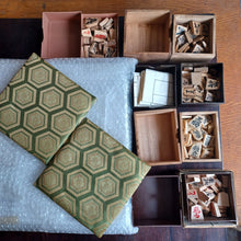 Load image into Gallery viewer, #C384 - Decorative Cushions for Go Bowls (or Shogi komadai) - Accessory