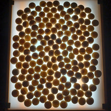 Load image into Gallery viewer, #C387 - Size 32 Go Stones (Slate and Shell) and Go Bowls (Quince) Set