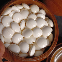 Load image into Gallery viewer, #C388 - Size 36 Go Stones (Slate and Clamshell) and Go Bowls (Camphor) Set