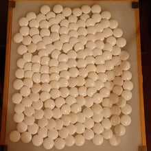 Load image into Gallery viewer, #C391 - Size 30 Go Stones (Slate & Shell) and Go Bowls (Ebony) Set - Snow