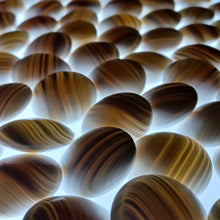 Load image into Gallery viewer, #C391 - Size 30 Go Stones (Slate & Shell) and Go Bowls (Ebony) Set - Snow