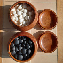 Load image into Gallery viewer, #C394 - Size 36 Slate & Shell Set - XL Keyaki bowls by Kaishi
