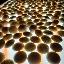 Load image into Gallery viewer, #C394 - Size 36 Slate & Shell Set - XL Keyaki bowls by Kaishi