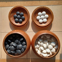 Load image into Gallery viewer, #C395 - Size 33 Slate & Shell Set (Snow) - XL Keyaki bowls