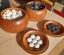 Load image into Gallery viewer, #C395 - Size 33 Slate & Shell Set (Snow) - XL Keyaki bowls
