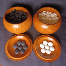 Load image into Gallery viewer, #C397 - Off Spec - Size 30 Go Stones and Go Bowls Set - Size XL Keyaki - Slate & Off-Spec Clamshell