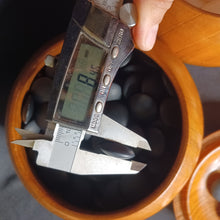Load image into Gallery viewer, #C397 - Off Spec - Size 30 Go Stones and Go Bowls Set - Size XL Keyaki - Slate & Off-Spec Clamshell