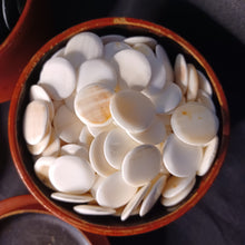Load image into Gallery viewer, #C399 - Size 15 Slate and Shell Set - Antique - Lacquered Bowls - Japanese Clamshell