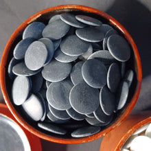Load image into Gallery viewer, #C399 - Size 15 Slate and Shell Set - Antique - Lacquered Bowls - Japanese Clamshell