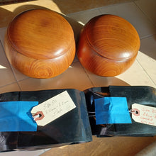 Load image into Gallery viewer, #C402 - Size 30 Slate & Shell Set (Moon/Snow) - XL Keyaki bowls