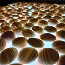 Load image into Gallery viewer, #C402 - Size 30 Slate & Shell Set (Moon/Snow) - XL Keyaki bowls