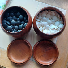 Load image into Gallery viewer, #C407 - Size 28 Go Stones and Go Bowls Set - Slate & Shell - Keyaki