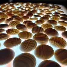 Load image into Gallery viewer, #C407 - Size 28 Go Stones and Go Bowls Set - Slate & Shell - Keyaki