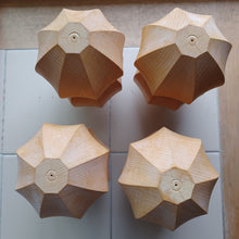Load image into Gallery viewer, #C406 - Kaya Leg Set for Go or Shogi Board - Like New - Accessory
