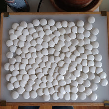 Load image into Gallery viewer, #C410 - Size 22 Slate & Clamshell Set - Off-Spec - Chestnut Bowls