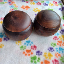 Load image into Gallery viewer, #C410 - Size 22 Slate & Clamshell Set - Off-Spec - Chestnut Bowls
