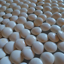 Load image into Gallery viewer, #C415 - Size 34 Slate and Shell Go Stones (Japanese) and Go Bowls (Keyaki) Set - Suwabute