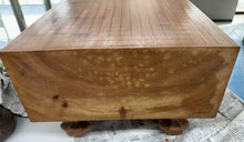 Load image into Gallery viewer, #J272107 - 17cm Floor Board Set - Paulownia Lid - Chestnut Bowls - Slate and Shell - Free FedEx Shipping - Bonus stones