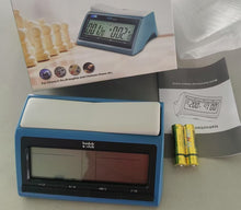 Load image into Gallery viewer, Deluxe Baduk Game Clock - 49 Function Chess Timer - Blue