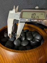 Load image into Gallery viewer, #C419 - Size 36 Slate and Shell Go Stones (Japanese) and Go Bowls (Camphor) Set - Suwabute