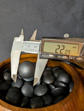Load image into Gallery viewer, #C419 - Size 36 Slate and Shell Go Stones (Japanese) and Go Bowls (Camphor) Set - Suwabute