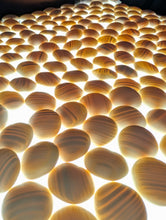 Load image into Gallery viewer, #C419 - Size 36 Slate and Shell Go Stones (Japanese) and Go Bowls (Camphor) Set - Suwabute