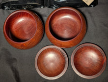 Load image into Gallery viewer, #C420 - Size 34 Go Stones (Slate and Clamshell) and Go Bowls Set