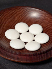 Load image into Gallery viewer, #C420 - Size 34 Go Stones (Slate and Clamshell) and Go Bowls Set