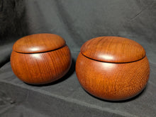 Load image into Gallery viewer, #C420 - Size 34 Go Stones (Slate and Clamshell) and Go Bowls Set