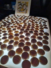 Load image into Gallery viewer, #C420 - Size 34 Go Stones (Slate and Clamshell) and Go Bowls Set