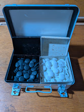 Load image into Gallery viewer, #C426 - 6mm Glass - Square Steel Bowls - Metal Storage Case