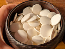 Load image into Gallery viewer, #C429 - Size 15 Slate and Shell Set - Chestnut Bowls - Japanese Clamshell - Storage Box