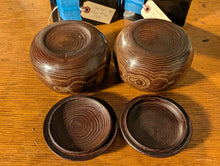 Load image into Gallery viewer, #C434 - Size 22 Slate & Clamshell Set - Chestnut Bowls
