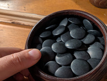 Load image into Gallery viewer, #C434 - Size 22 Slate & Clamshell Set - Chestnut Bowls
