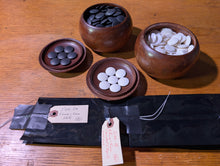 Load image into Gallery viewer, #C435 - Size 18 Slate & Shell Set - Japanese Clamshell - Chestnut Bowls