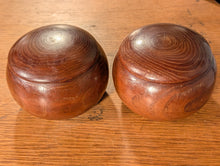Load image into Gallery viewer, #C435 - Size 18 Slate & Shell Set - Japanese Clamshell - Chestnut Bowls