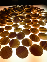 Load image into Gallery viewer, #C435 - Size 18 Slate & Shell Set - Japanese Clamshell - Chestnut Bowls