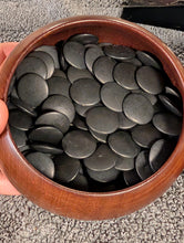 Load image into Gallery viewer, #C444 - Size 20 Slate and Shell Go Stones (Mexico) and Go Bowls Set (Quince)
